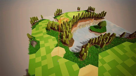 画像ギャラリー No.005のサムネイル画像 / ゴルフアドベンチャー「A Little Golf Journey」がPCとSwitchで本日リリース