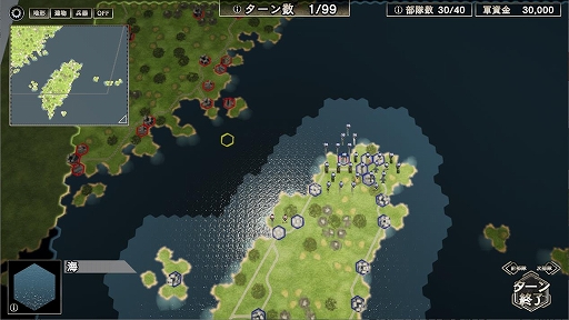 画像ギャラリー No.013のサムネイル画像 / 「大戦略SSB」，ゲームシステムや収録される5本のシナリオの情報が公開に