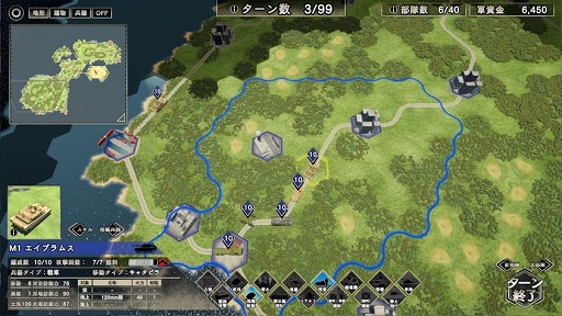 画像ギャラリー No.024のサムネイル画像 / 「大戦略SSB」，ゲームシステムや収録される5本のシナリオの情報が公開に
