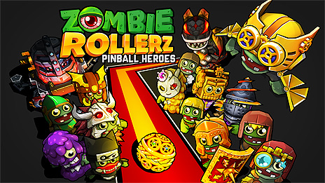 画像ギャラリー No.002のサムネイル画像 / 「Zombie Rollerz: Pinball Heroes」(PC/Switch)本日リリース。ピンボールとタワーディフェンス,ローグライク要素を融合させたタイトル