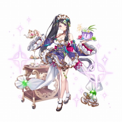 画像ギャラリー No.003のサムネイル画像 / 「神殺しのアリア」メイドイベント“おかえりなさいませご主人様!”が開催に
