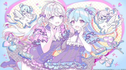 画像ギャラリー No.002のサムネイル画像 / 「シャインポスト」ゆらゆらシスターズとFFFのキャラクタービジュアル&キャストを公開