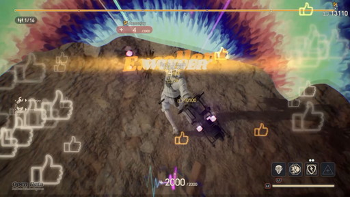 画像ギャラリー No.006のサムネイル画像 / 6月5日の「DEATHVERSE: LET IT DIE」オープンβにプレイ動画を見て挑もう！ ハプニング満載の戦闘シーンをお届け