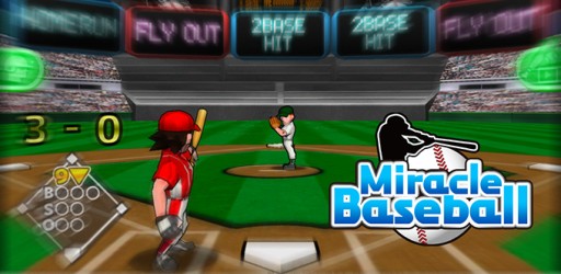 画像ギャラリー No.001のサムネイル画像 / カジュアル野球ゲーム「Miracle Baseball」が本日配信開始