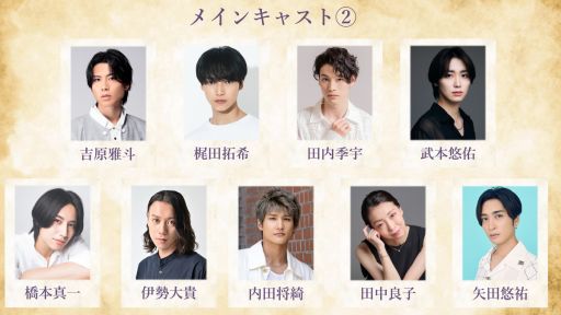 画像ギャラリー No.004のサムネイル画像 / 舞台「夢職人と忘れじの黒い妖精」,8月2日から東京で開催決定。17人の出演キャストも明らかに