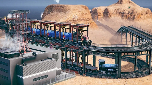画像ギャラリー No.003のサムネイル画像 / ストラテジーシム「RAILGRADE」の最新トレイラー公開。ディストピア化した遠い星々で鉄道を整備して工業を立て直そう