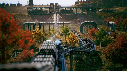 画像ギャラリー No.004のサムネイル画像 / ストラテジーシム「RAILGRADE」の最新トレイラー公開。ディストピア化した遠い星々で鉄道を整備して工業を立て直そう