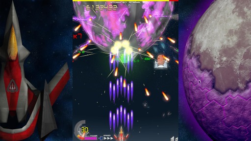 画像ギャラリー No.002のサムネイル画像 / PS4版「エスカトス」が4月7日に発売へ。空想科学＆1980年代テイストが特徴の縦スクロールシューティングゲーム