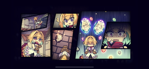 画像ギャラリー No.002のサムネイル画像 / スマホ版「ビビッドナイト」インプレッション。シンプルな操作性とローグライクの相性が抜群!