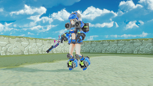 画像ギャラリー No.004のサムネイル画像 / PC向けハクスラ「コズミックブレイク スラッシュ（仮称）」の正式タイトル名は「コズミックブレイク GUN ＆ SLASH」に