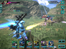 画像ギャラリー No.021のサムネイル画像 / 「機動戦士ガンダム U.C. ENGAGE」は宇宙世紀の新作アニメが必見。バトルの“映える”スクショ撮影もアツい!