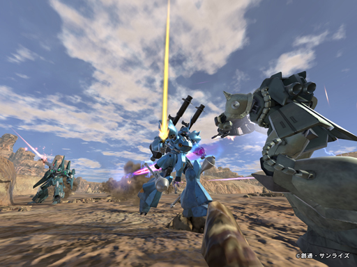 画像ギャラリー No.034のサムネイル画像 / 「機動戦士ガンダム U.C. ENGAGE」は宇宙世紀の新作アニメが必見。バトルの“映える”スクショ撮影もアツい!
