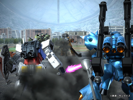 画像ギャラリー No.036のサムネイル画像 / 「機動戦士ガンダム U.C. ENGAGE」は宇宙世紀の新作アニメが必見。バトルの“映える”スクショ撮影もアツい!
