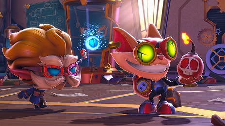 画像ギャラリー No.003のサムネイル画像 / 「ヘクステックメイヘム：リーグ・オブ・レジェンド ストーリー」が11月17日に発売。ジグスが最高の爆弾を求めて奔走するリズム＆ランナーゲーム