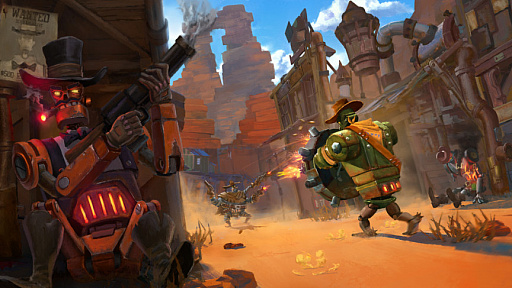 画像ギャラリー No.001のサムネイル画像 / Co-opアクションSTG「SteamWorld Headhunter」がアナウンス。3Dグラフィックスで描かれるSteamWorld Digシリーズの外伝的な作品