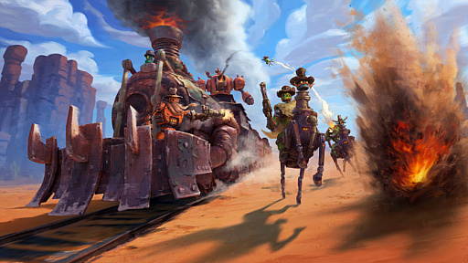 画像ギャラリー No.002のサムネイル画像 / Co-opアクションSTG「SteamWorld Headhunter」がアナウンス。3Dグラフィックスで描かれるSteamWorld Digシリーズの外伝的な作品