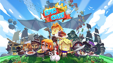 画像ギャラリー No.002のサムネイル画像 / クッキングADV「Epic Chef」（Switch/PS4/Xbox One）の配信が本日スタート。食材を集め，料理でライバル達と戦う