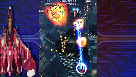画像ギャラリー No.005のサムネイル画像 / PS5/PS4版「雷電IV×MIKADO remix」,2022年2月24日に発売。モスとゲーセンミカドのコラボタイトル第2弾の開発決定も