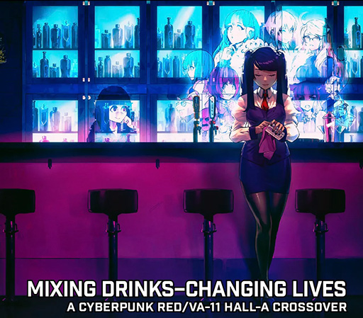 画像ギャラリー No.001のサムネイル画像 / 「サイバーパンクRED」,「VA-11 Hall-A」とのクロスオーバー拡張コンテンツを配信。ジルたちをセッションに加えられる