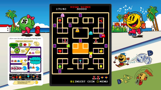 画像ギャラリー No.012のサムネイル画像 / パックマン作品14本が遊べる「PAC-MAN MUSEUM+」を紹介。偉大な初代を振り返りながら,時代と共に変化するシリーズの魅力を味わおう