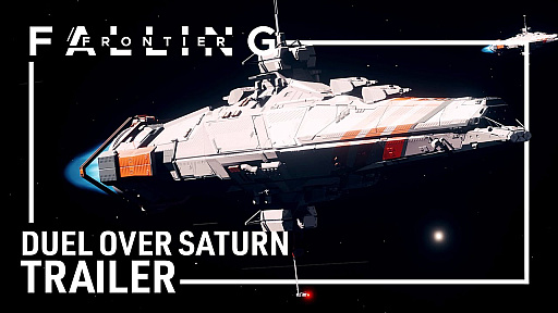 画像ギャラリー No.003のサムネイル画像 / SF RTS「Falling Frontier」,最新トレイラーを公開。新たな戦闘システムや,ハノー級駆逐艦による土星付近で展開される戦闘シーンなどを収録