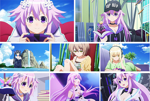 画像ギャラリー No.002のサムネイル画像 / 「超次元ゲイム ネプテューヌ」,バーチャルイベントアプリ“MiloQ+”で新作OVAを独占先行配信
