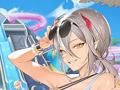 「アウタープレーン」，セクシーな水着姿が目を引く魔術師レジーナを本日実装。全体攻撃とデバフスキルが特徴の夏季限定キャラ【PR】