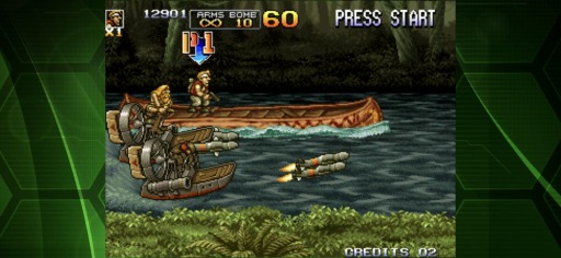 画像ギャラリー No.006のサムネイル画像 / スマホ版「アケアカNEOGEO」が配信開始。ラインナップはサムライスピリッツ天草降臨，メタルスラッグ5，ASO IIの3作品
