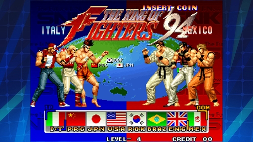 画像ギャラリー No.002のサムネイル画像 / 「アケアカNEOGEO」シリーズ第10弾,“KOF '94 アケアカNEOGEO”が配信開始