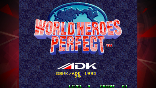 画像ギャラリー No.001のサムネイル画像 / 「アケアカNEOGEO」シリーズ第12弾，“ワールドヒーローズパーフェクト アケアカNEOGEO”の配信を開始