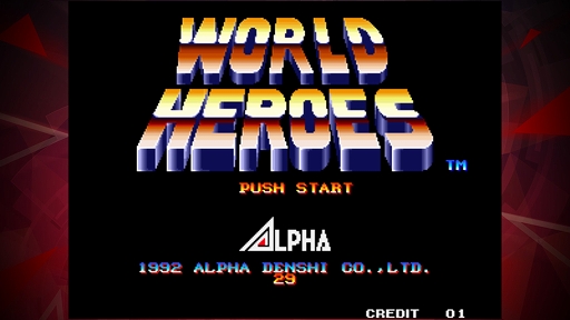 画像ギャラリー No.001のサムネイル画像 / iOS/Android版「ワールドヒーローズ アケアカNEOGEO」,本日配信開始