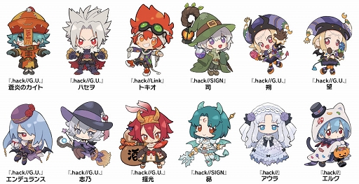 画像ギャラリー No.009のサムネイル画像 / ハロウィン衣装に身を包んだ「.hack」キャラクターの新グッズが登場