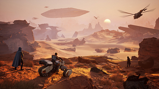 画像ギャラリー No.001のサムネイル画像 / ［プレイレポ］“砂の惑星”の世界でサバイバルするMMORPG「Dune: Awakening」を最速体験［gamescom］