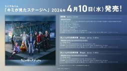 画像ギャラリー No.014のサムネイル画像 / 「アルゴナビス -キミが見たステージへ-」のリリース日が2024年2月7日に決定。新バンド「ST//RAYRIDE」の活躍にも注目だ
