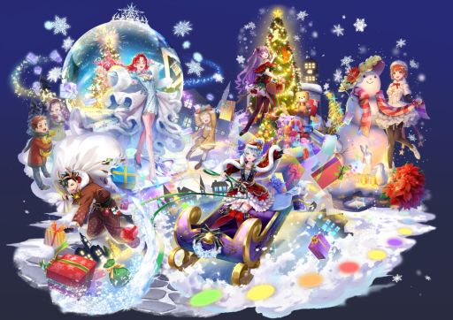 画像ギャラリー No.002のサムネイル画像 / 「ユアマジェスティ」でクリスマスイベント“スノードーム・ファンタジー”開催