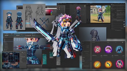 画像ギャラリー No.005のサムネイル画像 / 「元素騎士Online-METAWORLD」とゲームギルド“Samurai Guild Games”がパートナーシップを締結