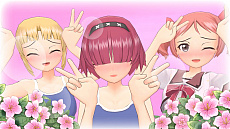 画像ギャラリー No.009のサムネイル画像 / Switch版「ぎゃる☆がん だぶるぴーす」は2022年3月17日に発売。他機種版のDLC衣装をほぼ収録のうえ，シリーズ作品との連動要素も