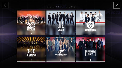 画像ギャラリー No.002のサムネイル画像 / EXILE TRIBE6グループ総勢52名が集結するリズムゲーム「EXtreme LIVES」を先行プレイレビュー