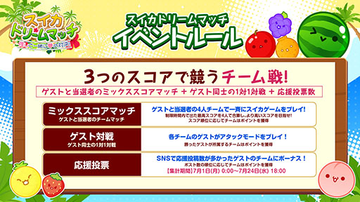 画像ギャラリー No.003のサムネイル画像 / 後藤真希さんら豪華ゲストが登場!? 「スイカゲーム」初のリアルイベント「夏のスイカ大収穫祭」に登場するゲストが公開に