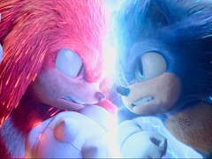 映画「ソニック・ザ・ムービー／ソニック VS ナックルズ」の最新予告映像が公開に。史上最大のライバル“ナックルズ”とのバトルが描かれる