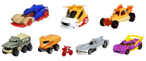 画像ギャラリー No.001のサムネイル画像 / ミニカーブランド「Hot Wheels」よりソニックやテイルス,クラッシュバンディクーなどのキャラクターカーが登場