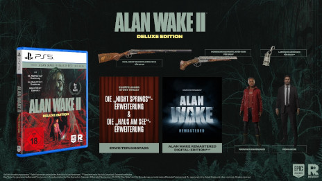 画像ギャラリー No.006のサムネイル画像 / 「Alan Wake 2」のPS5用パッケージ版が10月22日に発売決定。デラックスエディションの内容に加えて，第1作のリマスター版もセットに