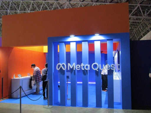 画像ギャラリー No.008のサムネイル画像 / ［TGS2022］“Meta Quest 2”ブースレポート。「Among Us VR」一色に染まったブースでは，クルーたちと写真を撮れるフォトスポットも