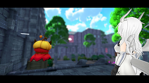 画像ギャラリー No.008のサムネイル画像 / 「Shirone: the Dragon Girl」のSteamストアページが公開に。竜人族の娘の幽霊城からの脱出劇を描く3D探索ADV