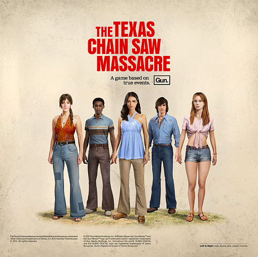 画像ギャラリー No.002のサムネイル画像 / 対戦アクション「The Texas Chain Saw Massacre」で,映画とゲーム画面を比較する最新映像が公開に