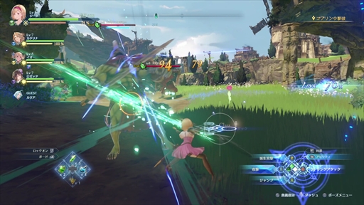 画像ギャラリー No.008のサムネイル画像 / ［プレイレポ］「GRANBLUE FANTASY: Relink」では，解像度の高いグラブルの世界が描かれる。キャラごとに差別化されたアクションも楽しめる