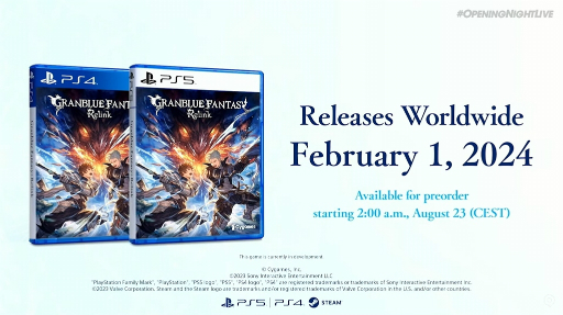 画像ギャラリー No.007のサムネイル画像 / 「GRANBLUE FANTASY: Relink」の発売日が2024年2月1日に決定