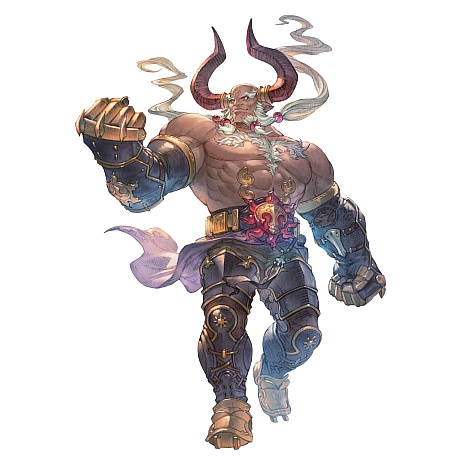 画像ギャラリー No.006のサムネイル画像 / 己の肉体を使ってあらゆる敵をなぎ倒す！ 「GRANBLUE FANTASY: Relink」のプレイアブルキャラクターとしてガンダゴウザ登場