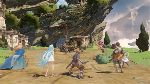 画像ギャラリー No.008のサムネイル画像 / ［プレイレポ］「GRANBLUE FANTASY: Relink」体験版では，原作グラブルの世界観を堪能できる。歯ごたえのあるアクションも楽しめる内容に