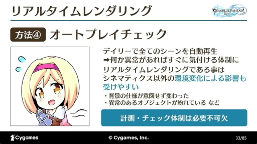 画像ギャラリー No.017のサムネイル画像 / すべては“面白い”の一言のために。「『GRANBLUE FANTASY: Relink』最高の『没入感』を実現するカットシーン制作手法とそれを支える技術」レポート［CEDEC 2024］
